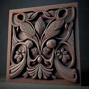 3D model panel (STL)